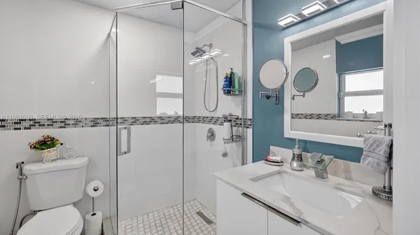 a outdoor space with patio furniture