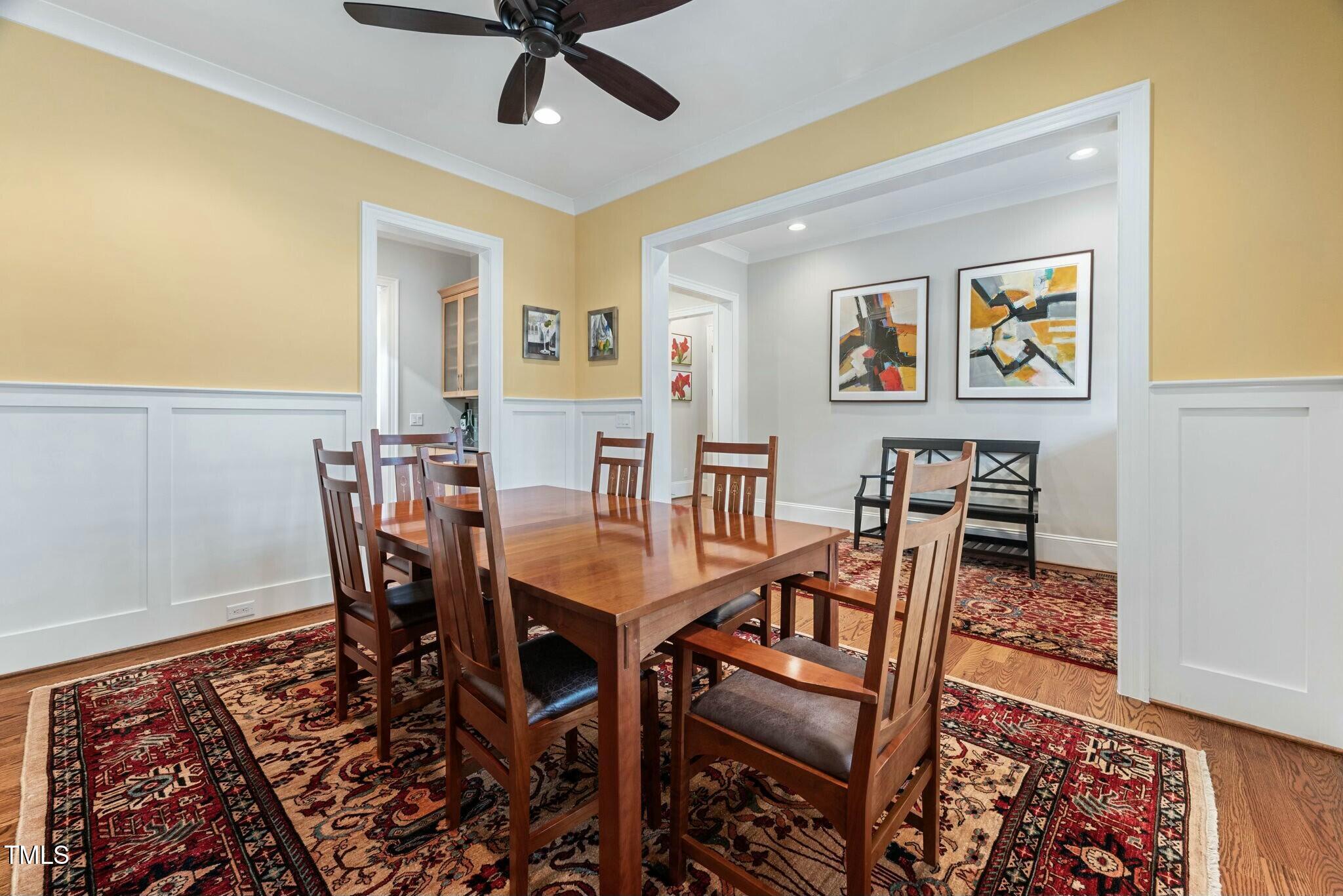 519 Peebles Street Raleigh, NC 27608 - Photo 12 of 43 a view of a dining room with furniture