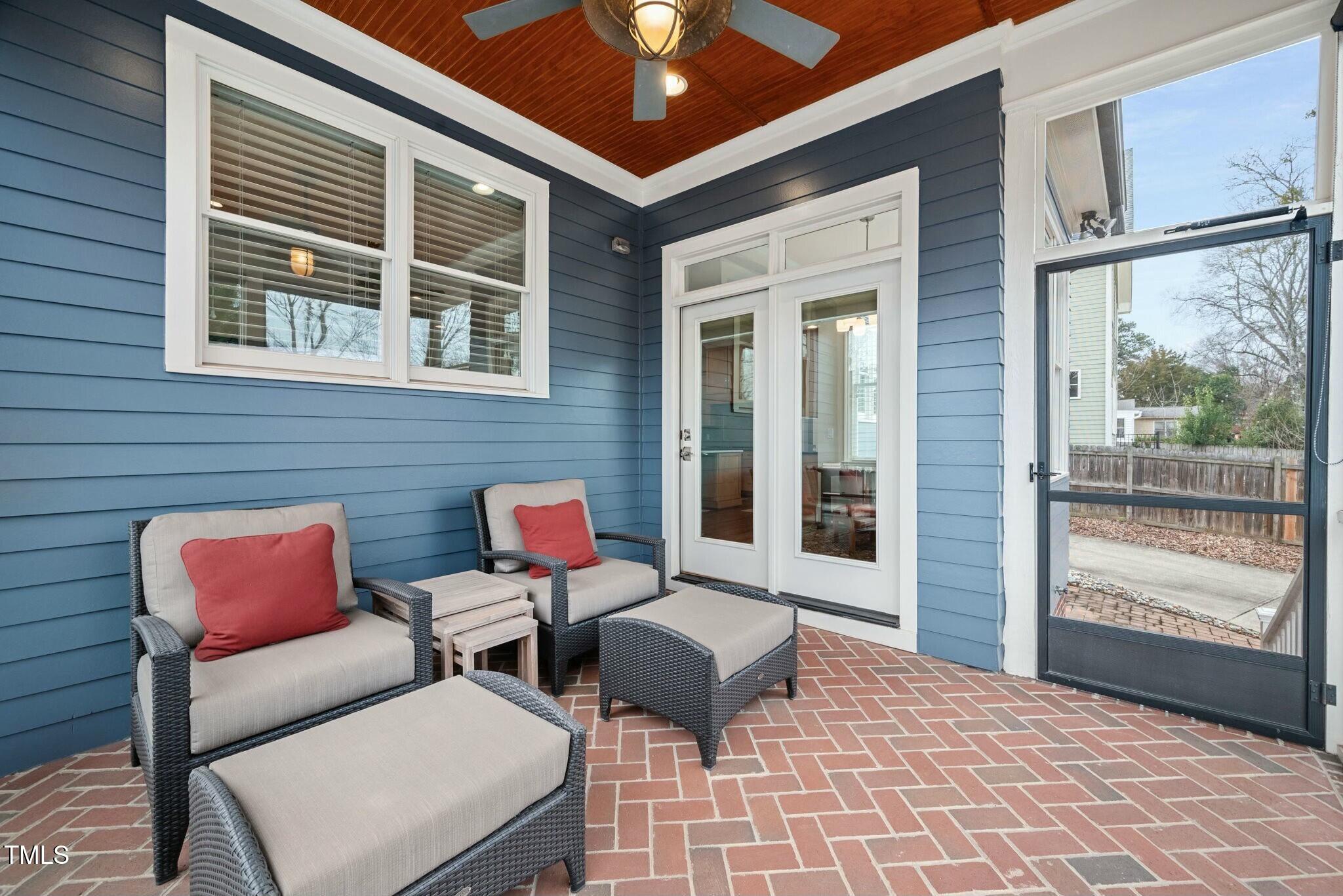 519 Peebles Street Raleigh, NC 27608 - Photo 34 of 43 a outdoor living space with patio furniture