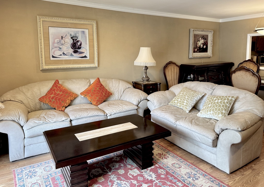 121 Tremont Street, Unit B1 Boston, MA 02135 - Photo 6 of 20 a living room with furniture and a lamp