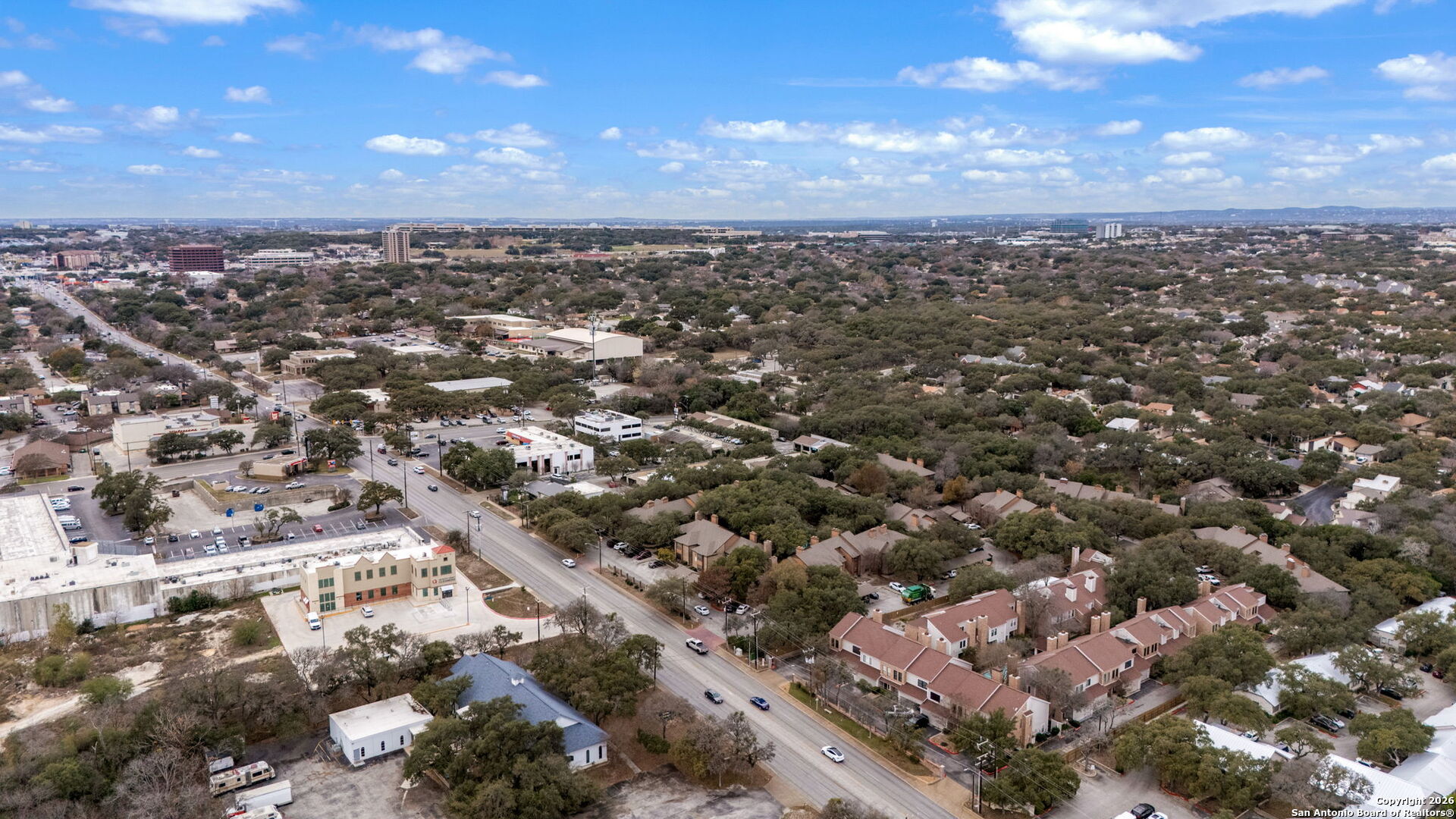 11001 Wurzbach Road, Unit 605 San Antonio, TX 78230 - Photo 47 of 47 an aerial view of multiple house