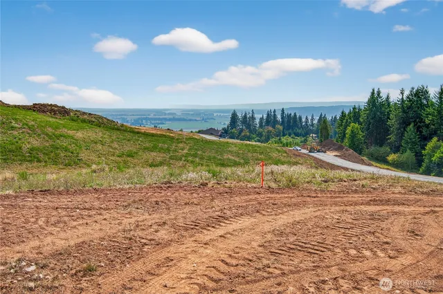 a view of a beach and a yard