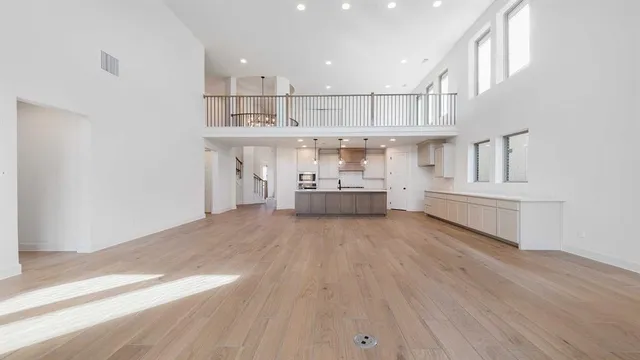 a view of kitchen and electric room