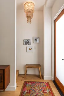 a view of entryway and hall