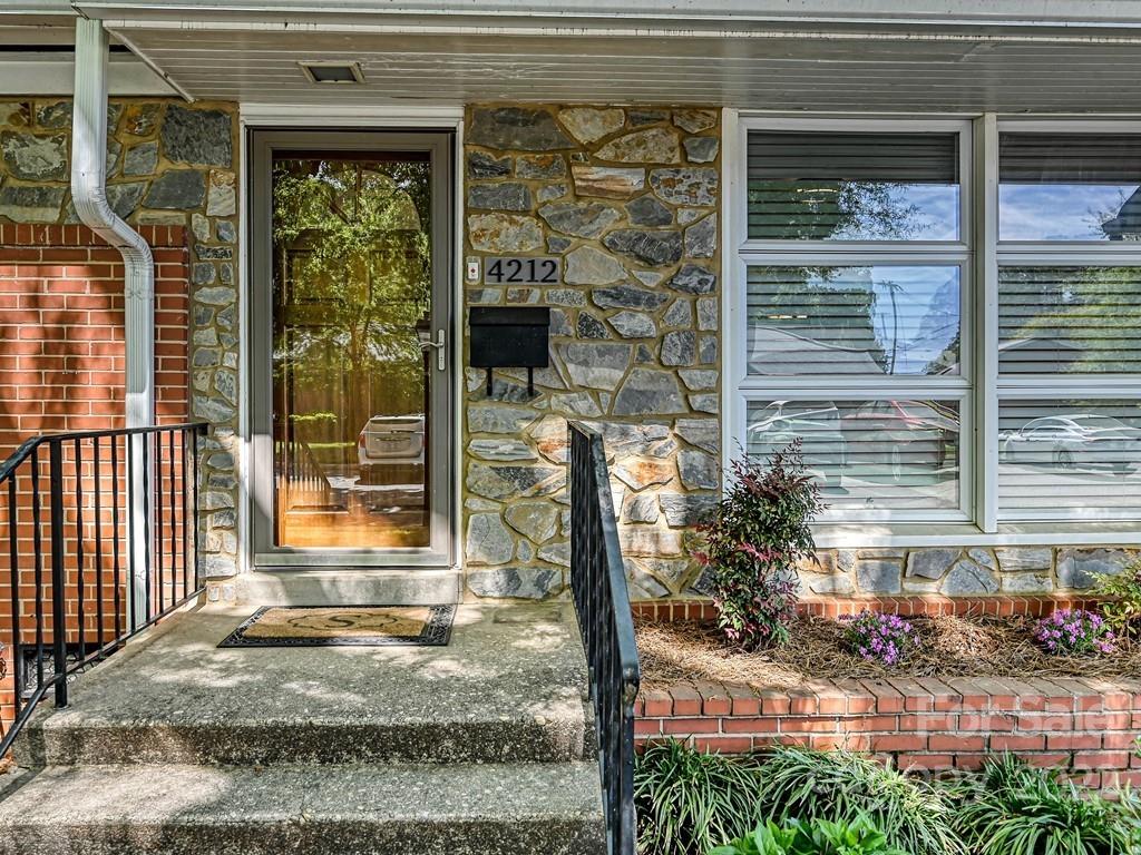 4212 Randolph Road Charlotte, NC 28211 - Photo 3 of 23 a view of a door front of a house