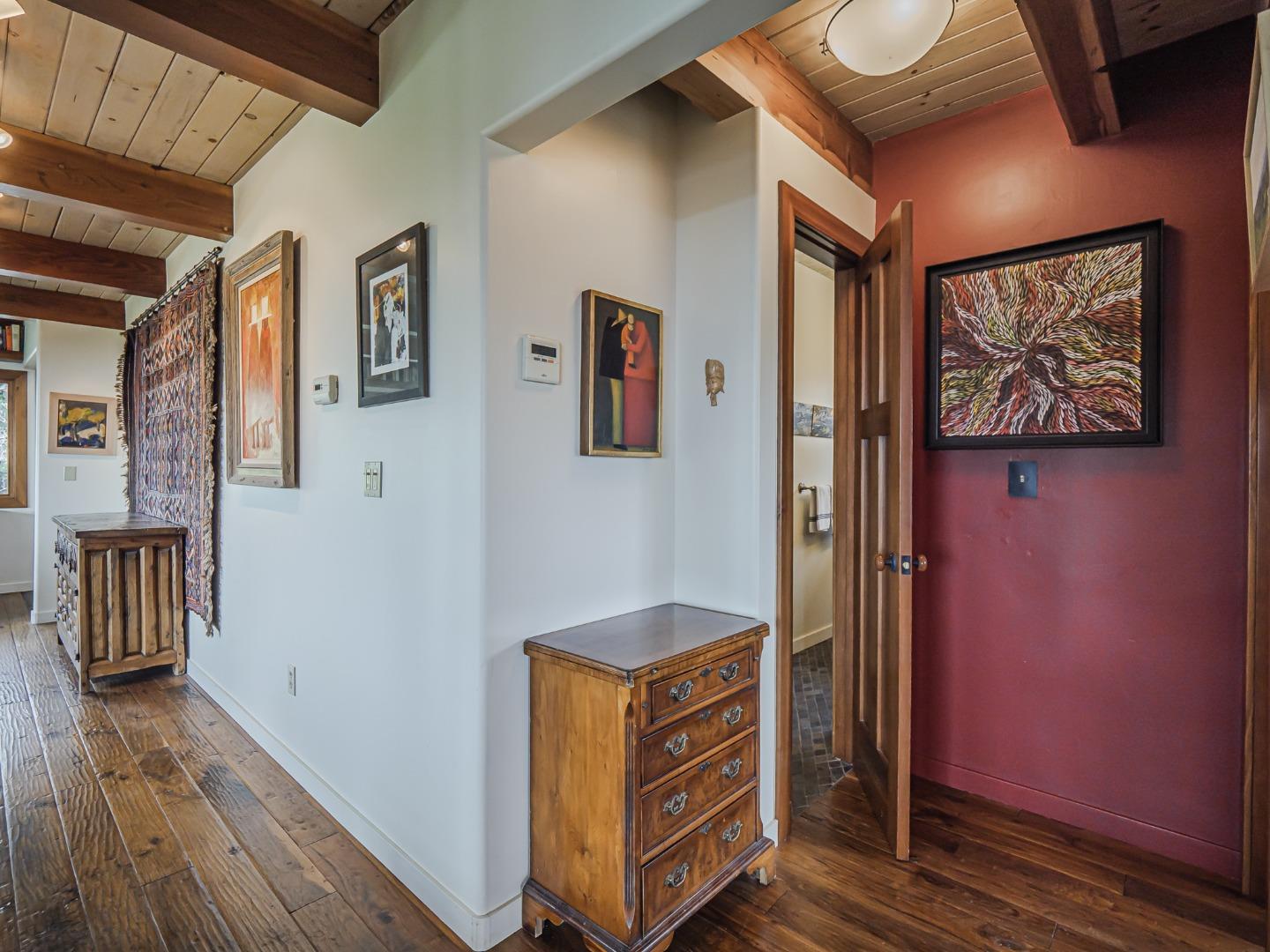 1584 Tindall Ranch Road Corralitos, CA 95076 - Photo 25 of 104 a room with furniture and wooden floor