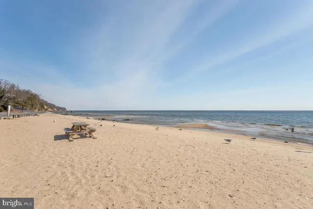 a view of beach and ocean