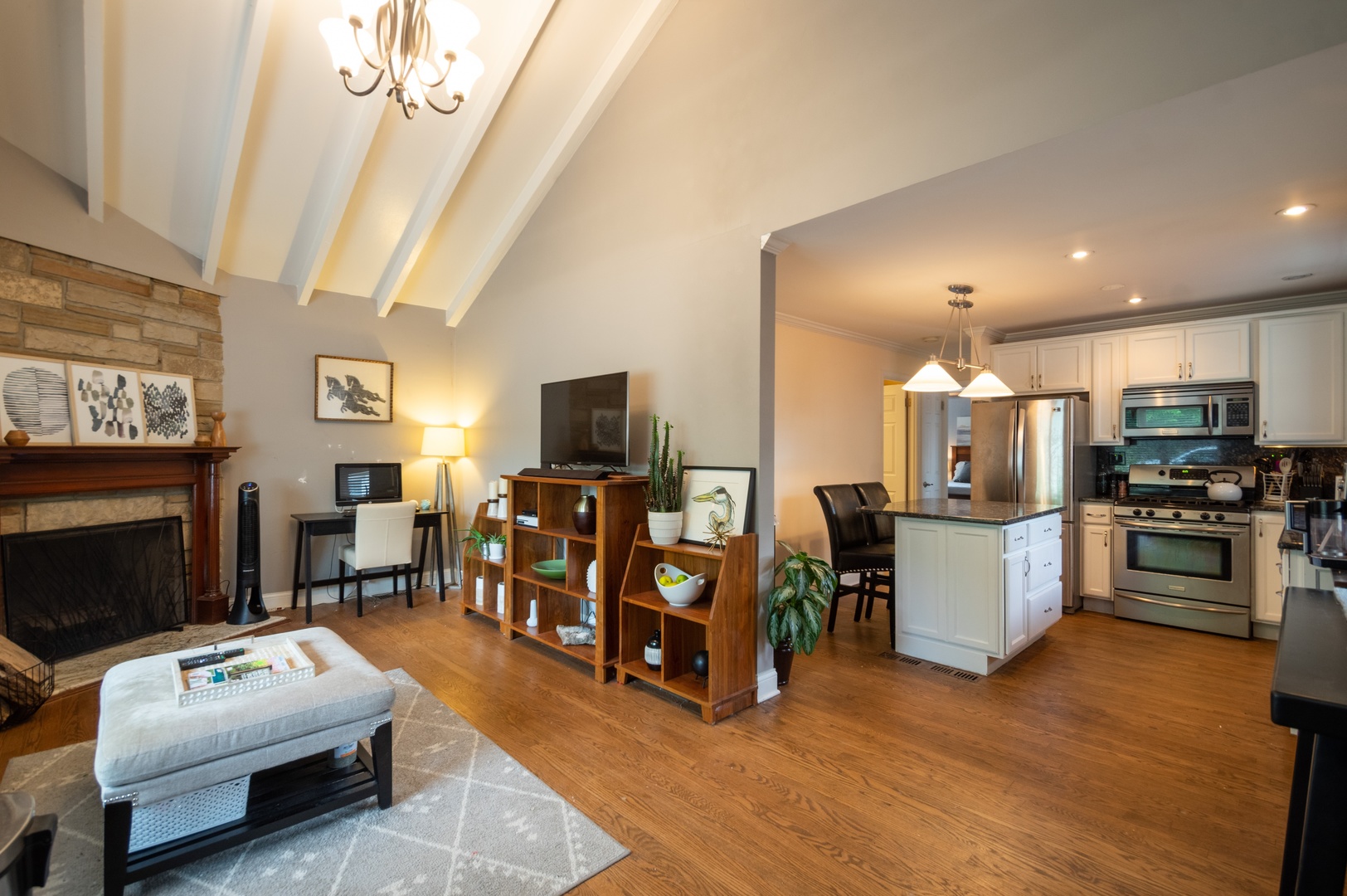 1315 Elliott Street Park Ridge, IL 60068 - Photo 4 of 10 a living room with furniture and a flat screen tv