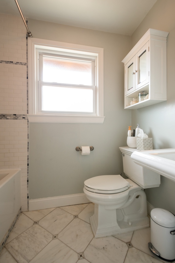 1315 Elliott Street Park Ridge, IL 60068 - Photo 8 of 10 a white toilet sitting next to a bathroom sink