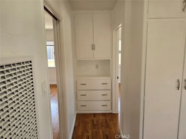 a view of walk in closet