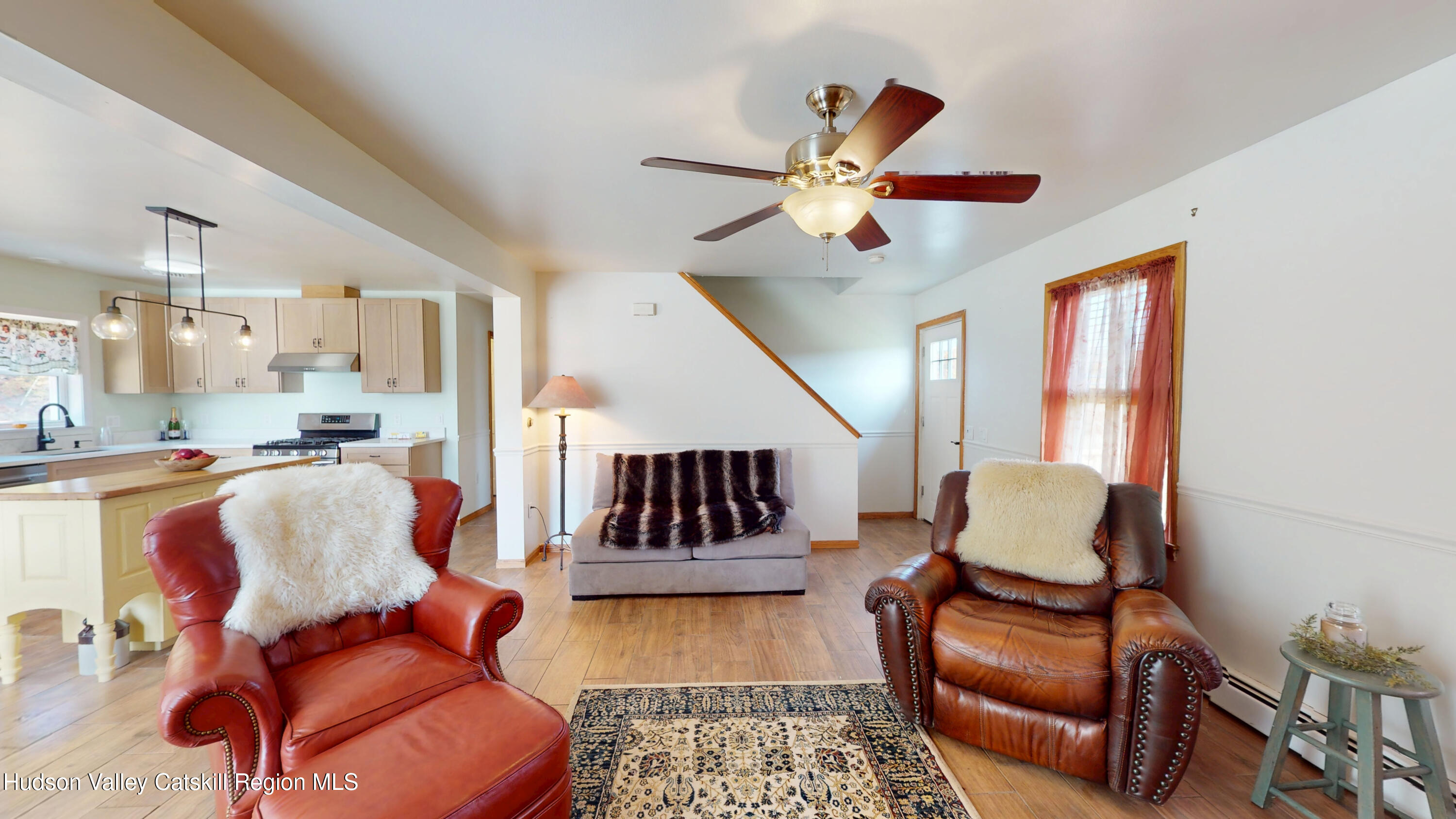 175 Jordan Road Coxsackie, NY 12051 - Photo 6 of 32 a living room with furniture and a large window