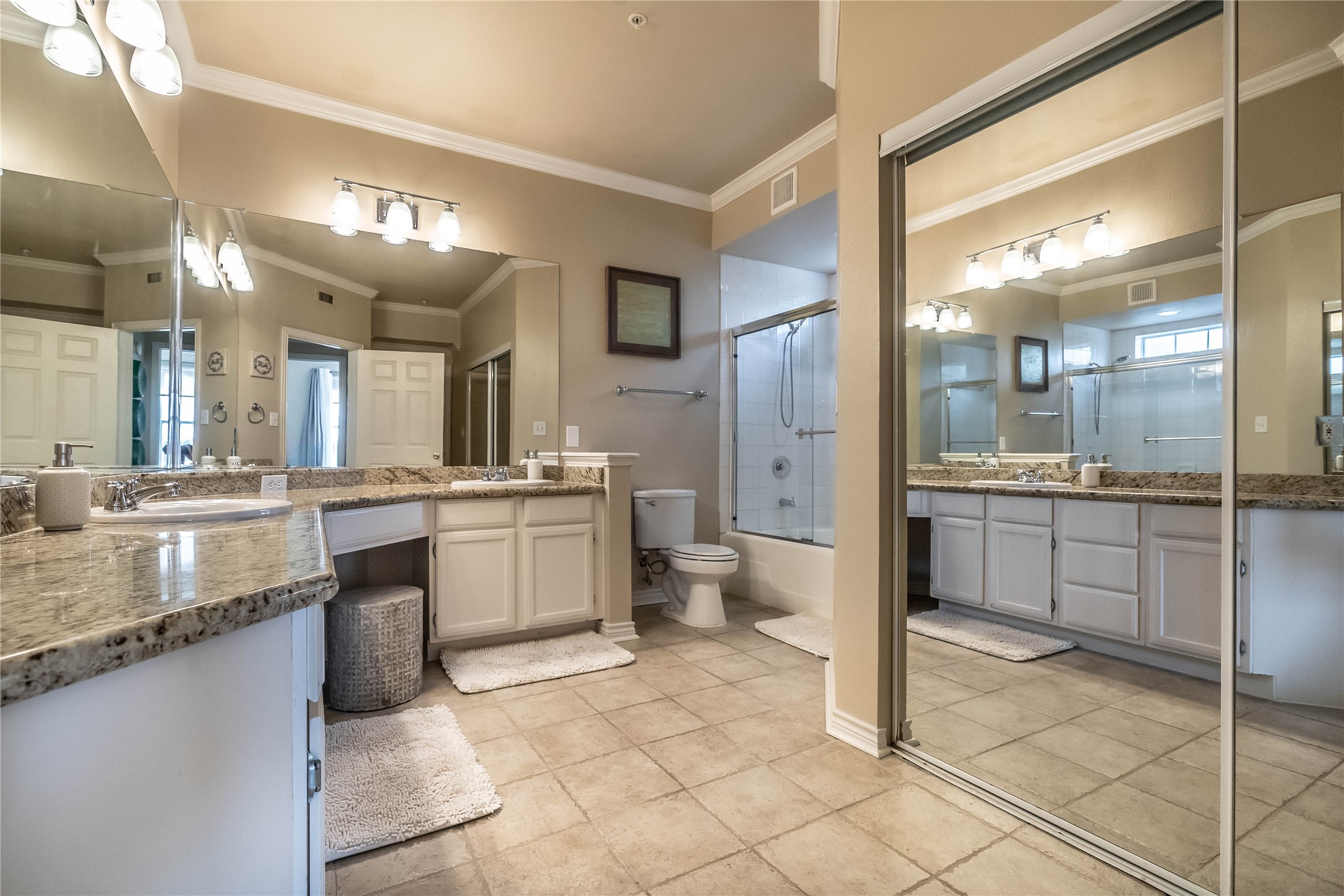 2111 Welch Street, Unit A232 Houston, TX 77019 - Photo 11 of 20 a large kitchen with a large counter top sink and cabinets