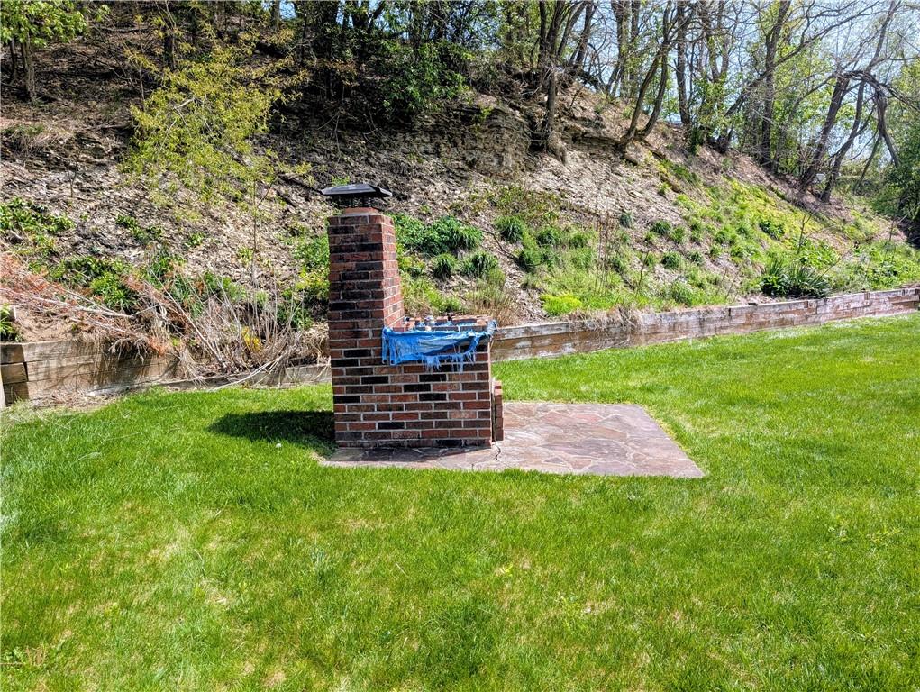 74 Windcrest Drive Cecil, PA 15321 - Photo 10 of 10 Outdoor entertaining is a breeze in this private yard quipped with built in BBQ.