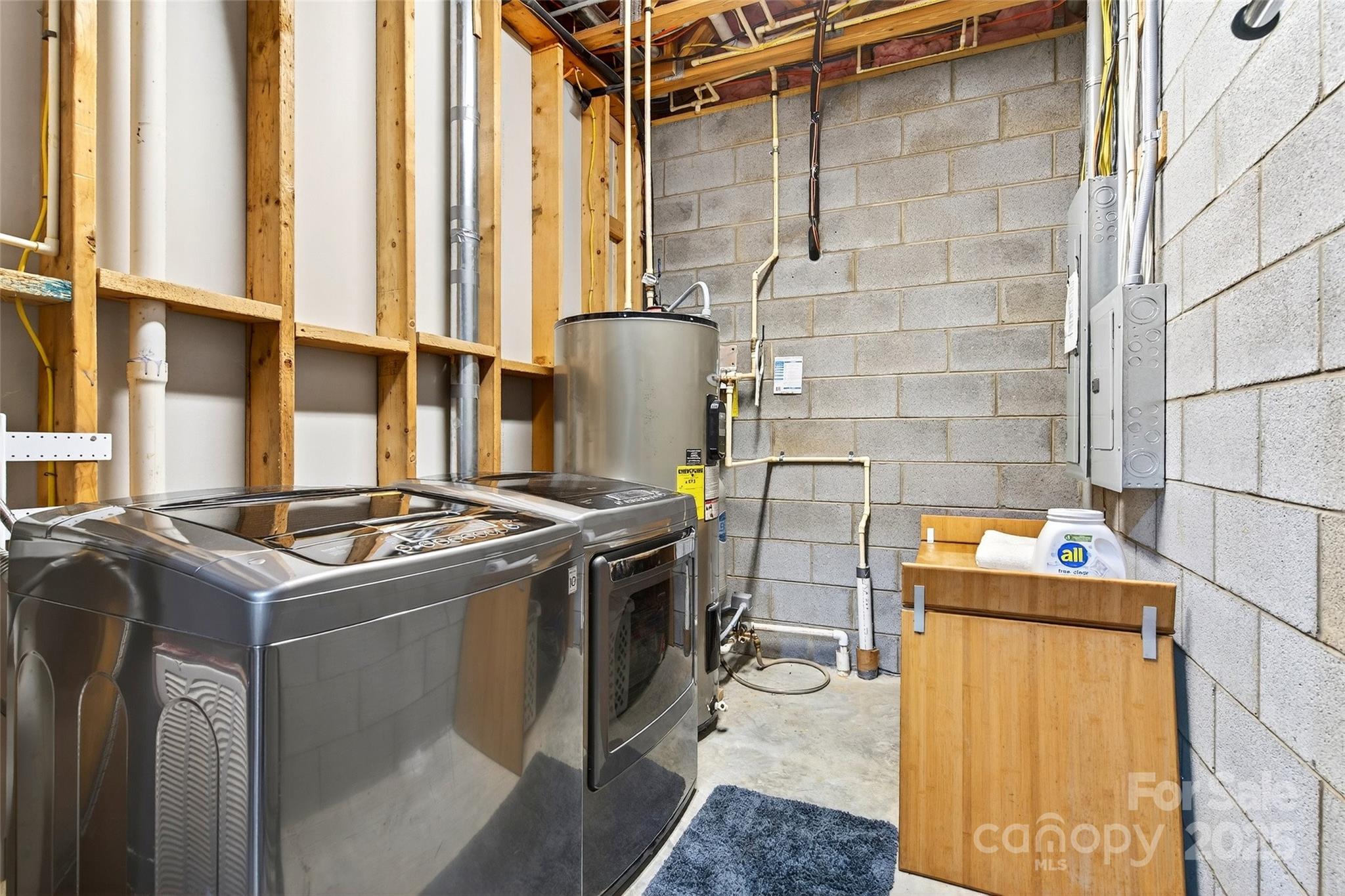 53 Osprey Lane Nebo, NC 28761 - Photo 39 of 48 a utility room with dryer and washer