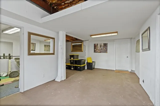 a view of a volley ball court