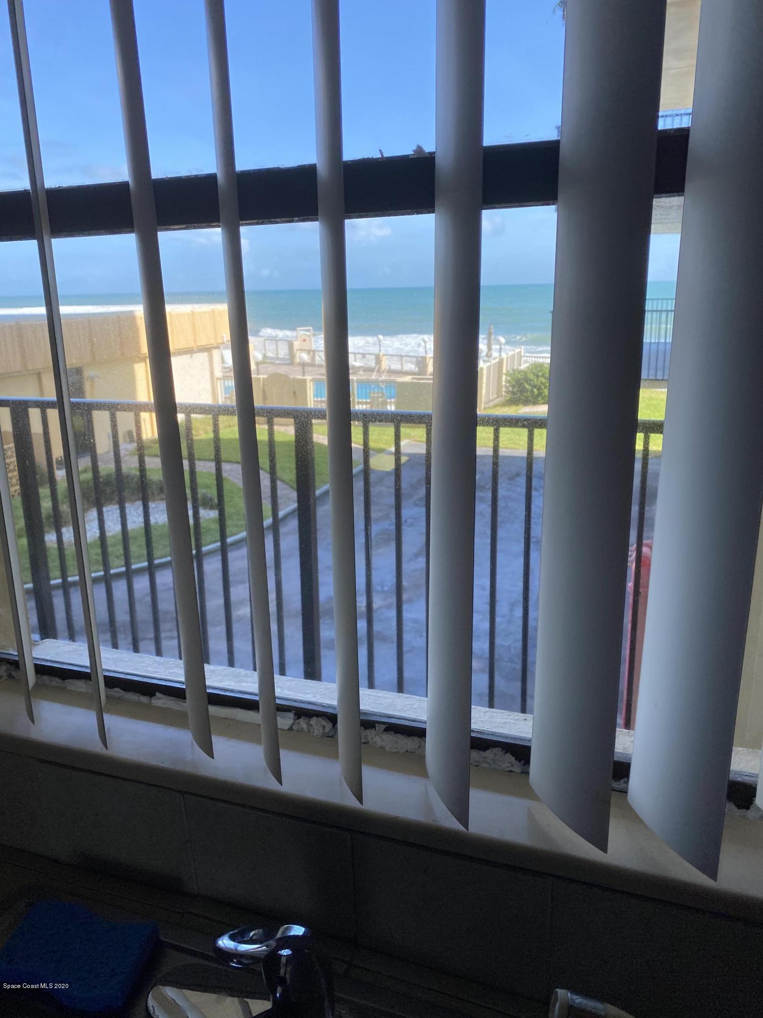 1343 Florida A1A, Unit 1D Satellite Beach, FL 32937 - Photo 11 of 14 LaPlaya view from kitchen window