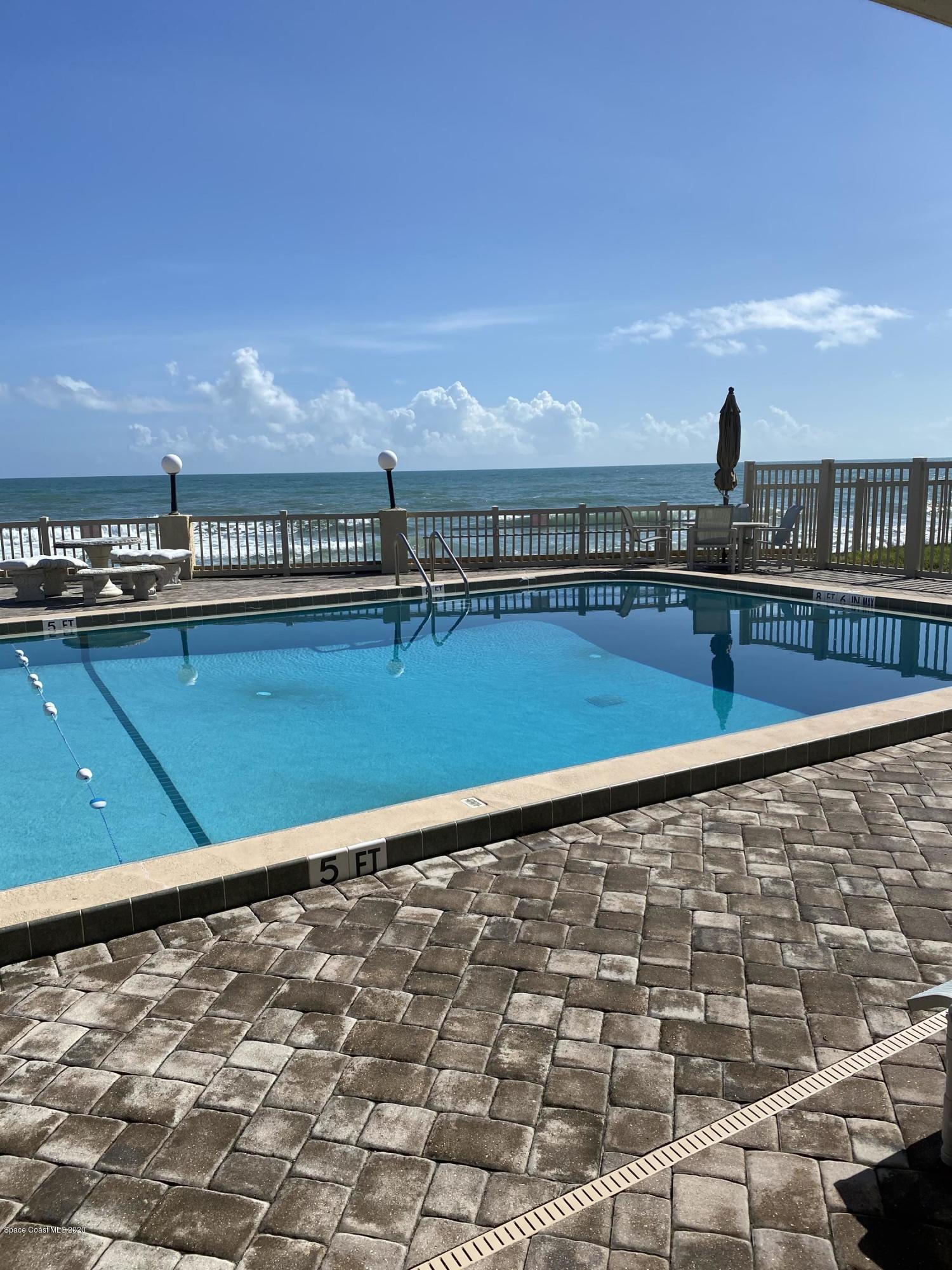 1343 Florida A1A, Unit 1D Satellite Beach, FL 32937 - Photo 4 of 14 LaPlaya pool ocean