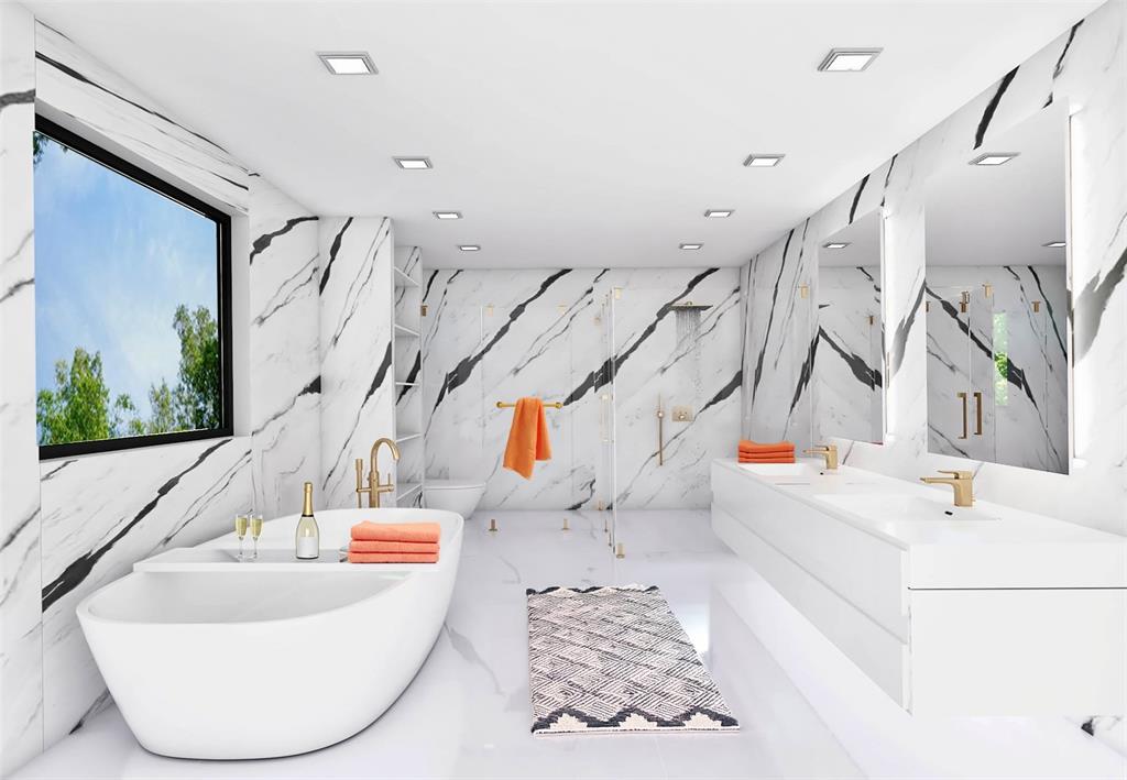 1205 Avocado Isle Fort Lauderdale, FL 33315 - Photo 17 of 20 a view of living room with furniture and fireplace