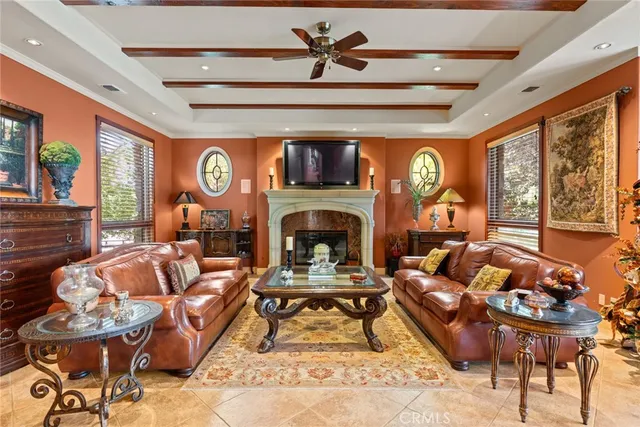 a view of a hallway with entryway