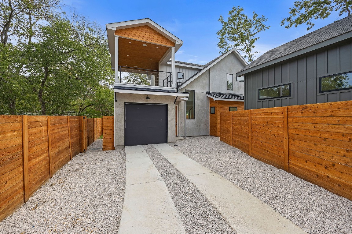 4311 Jinx Avenue, Unit 2 Austin, TX 78704 - Photo 1 of 1 a front view of a house with garden