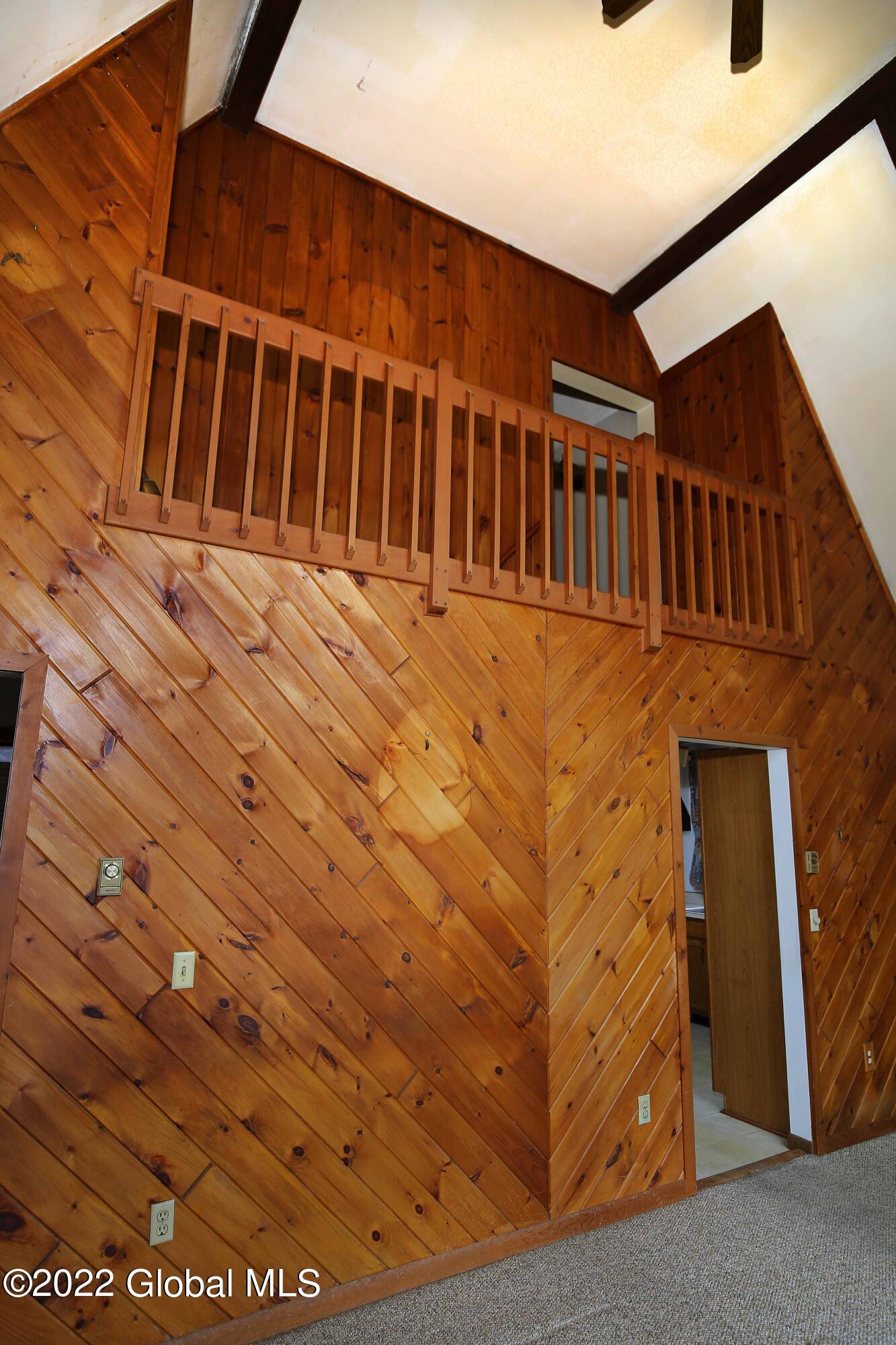196 Priddle Point Road Gloversville, NY 12078 - Photo 8 of 31 Knotty pine wall in familyroom