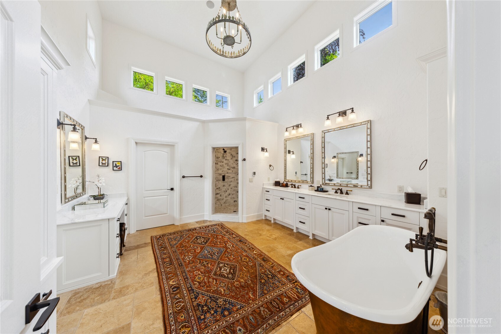 4002 Oakes Avenue Anacortes, WA 98221 - Photo 20 of 38 a living room with furniture and a table