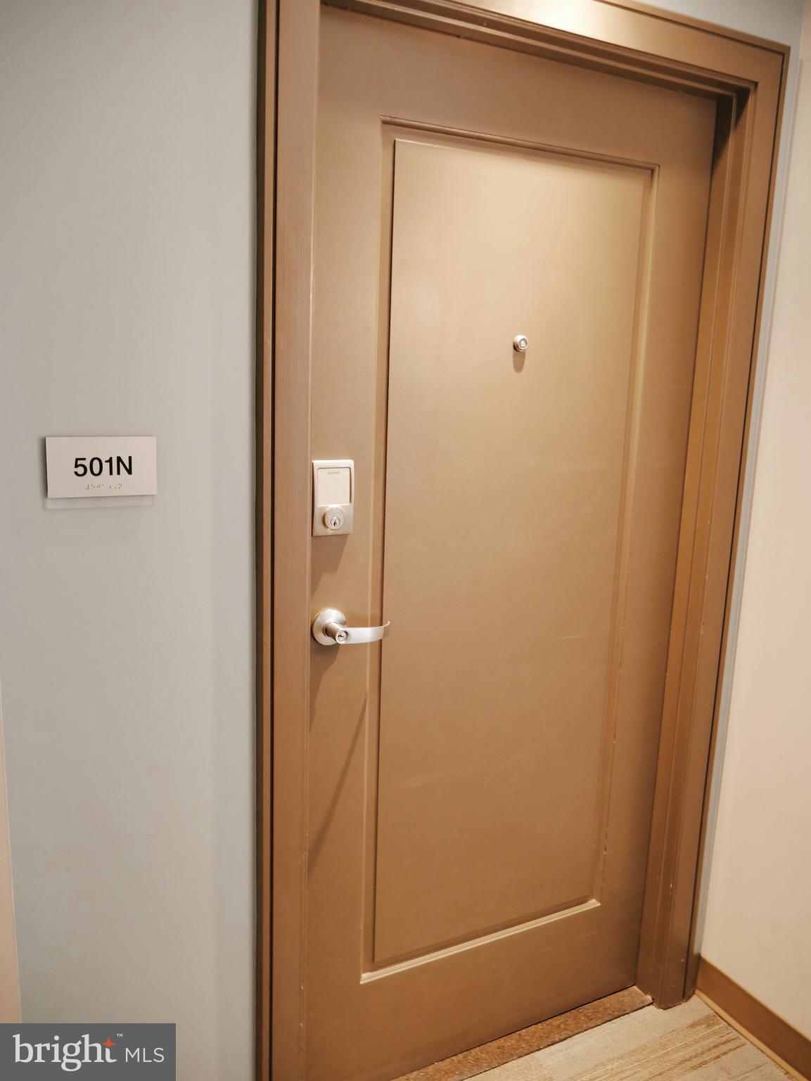 350 G Street Southwest, Unit N501 Washington, DC 20024 - Photo 7 of 49 a view of an front door