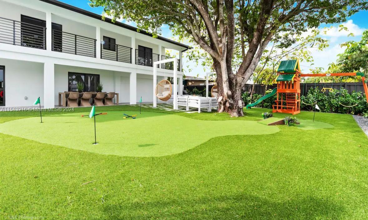 4021 Southwest 124th Court Miami, FL 33175 - Photo 5 of 8 a view of a house with a yard and sitting area