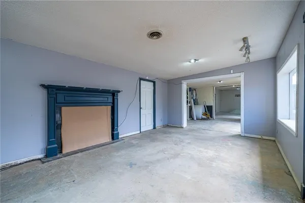 a view of a storage & utility room