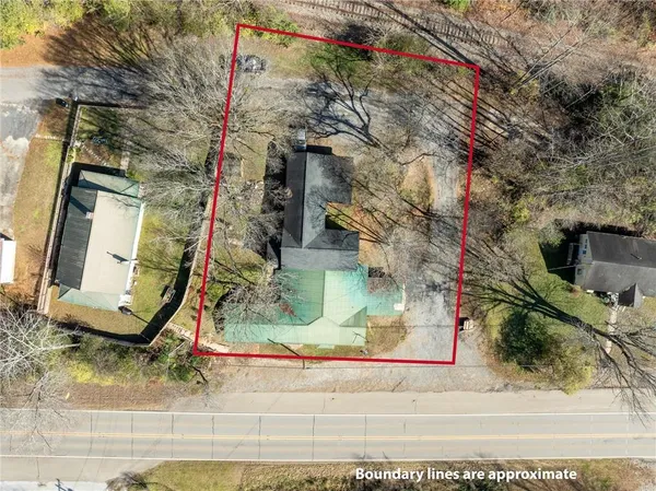 a view of a mountain in the distance