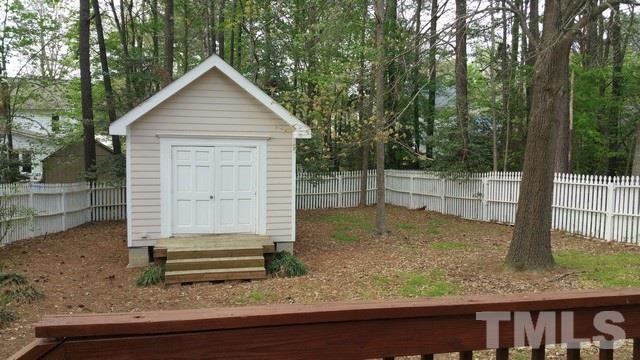 3537 Singleleaf Lane Raleigh, NC 27616 - Photo 17 of 21 a backyard of a house