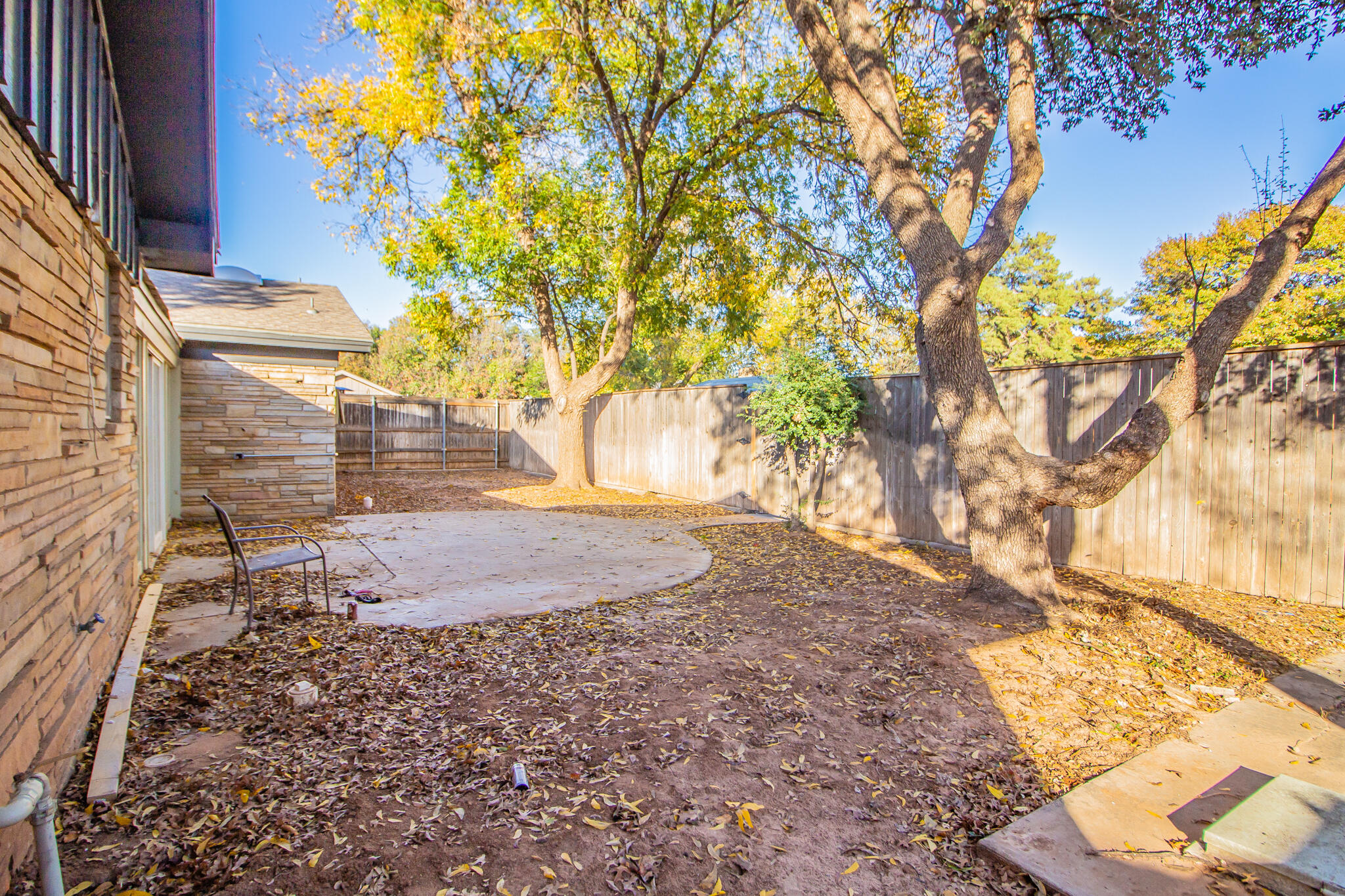 3602 63rd Drive Lubbock, TX 79413 - Photo 32 of 33 a view of back yard of the house