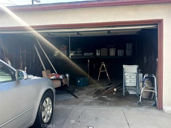 a view of storage and utility room
