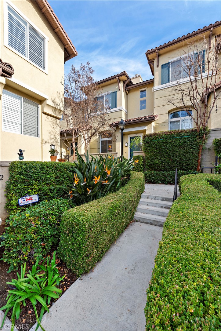 158 North Brea Boulevard Brea, CA 92821 - Photo 2 of 20 a view of a house with a garden