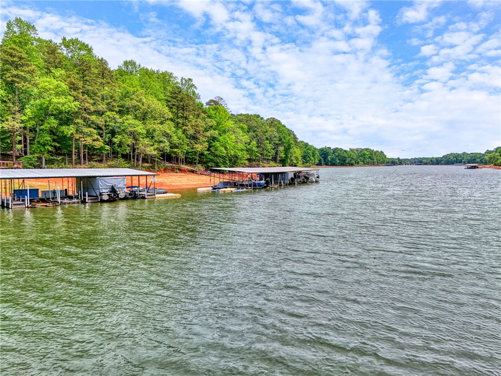 104 Captains Way Anderson, SC 29625 - Photo 18 of 47 This serene waterfront property offers direct access to the lake with private boat docks.