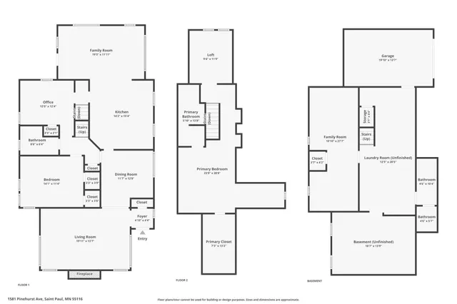 $489,900 | 1581 West Pinehurst Avenue, St. Paul, MN 55116