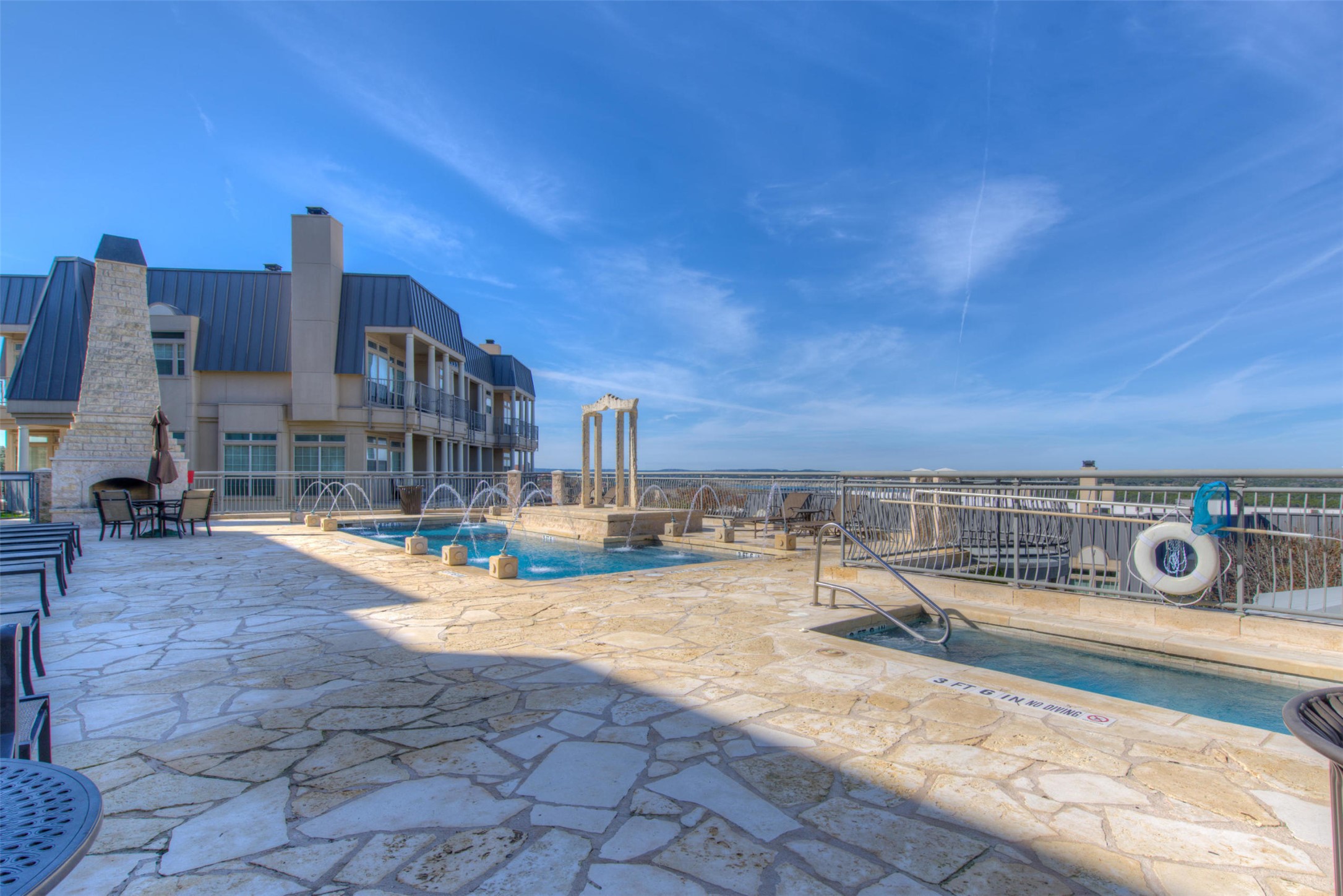 2918 Ranch To Market Road 620, Unit V267 Austin, TX 78734 - Photo 25 of 40 a view of a terrace with chairs