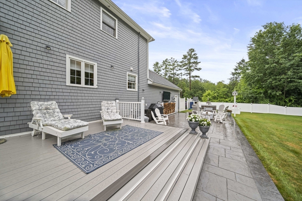 36 Meadow Lane Hanson, MA 02341 - Photo 24 of 36 a balcony with furniture and a potted plant
