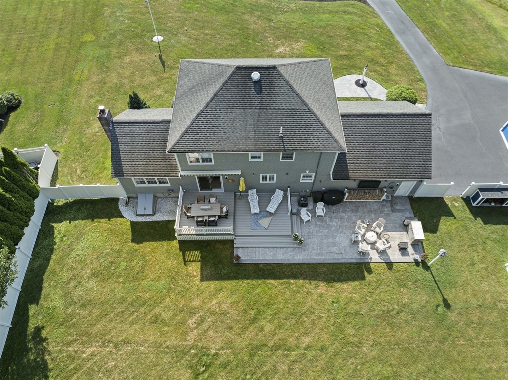 36 Meadow Lane Hanson, MA 02341 - Photo 31 of 36 a view of house with swimming pool yard and outdoor seating