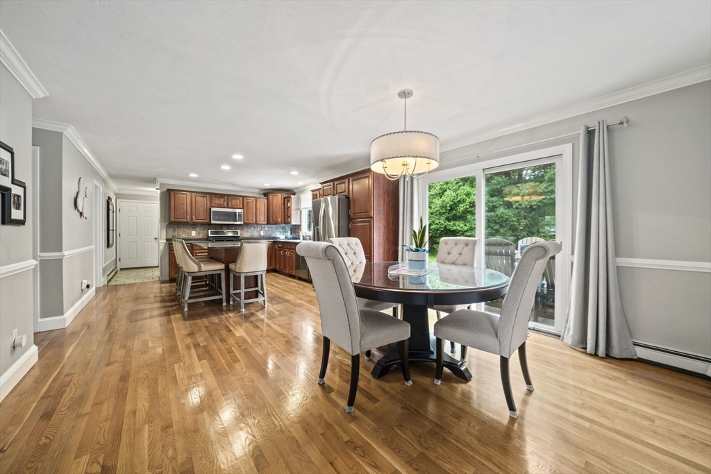 36 Meadow Lane Hanson, MA 02341 - Photo 5 of 36 a view of a dining room with furniture window and wooden floor