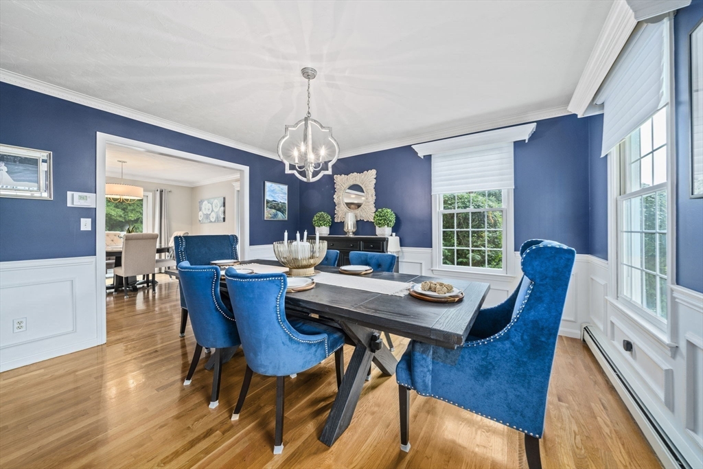 36 Meadow Lane Hanson, MA 02341 - Photo 9 of 36 a view of a dining room with furniture window and wooden floor