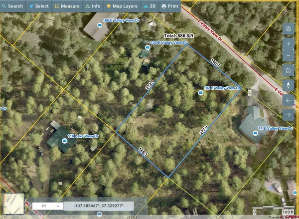 a view of outdoor space with trees