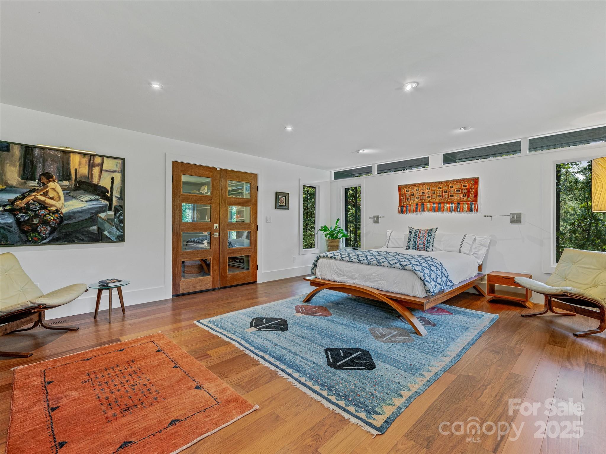 5 Brookside Road Asheville, NC 28803 - Photo 30 of 45 a bedroom with furniture and window