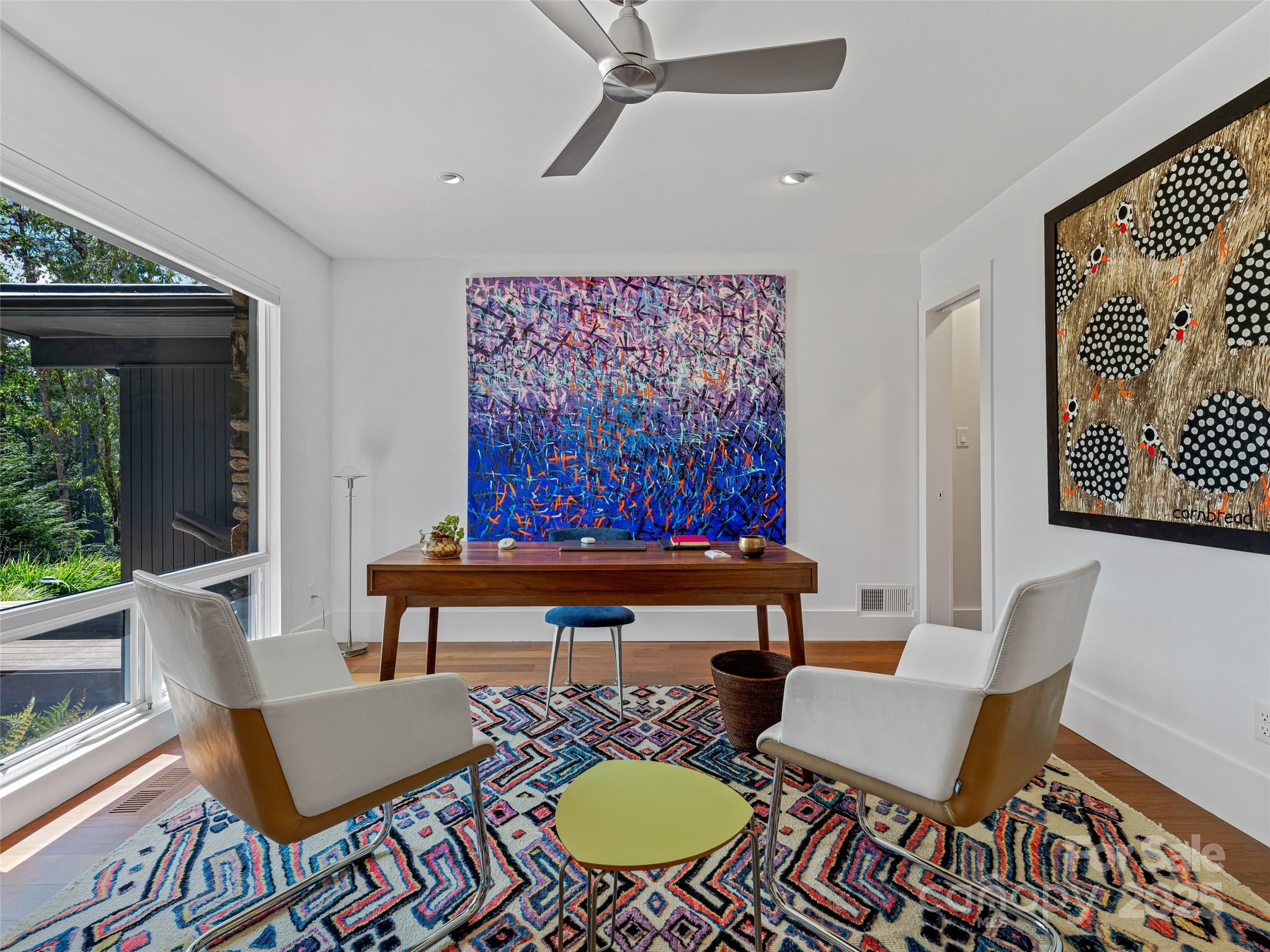 5 Brookside Road Asheville, NC 28803 - Photo 39 of 45 a outdoor space with furniture and a rug