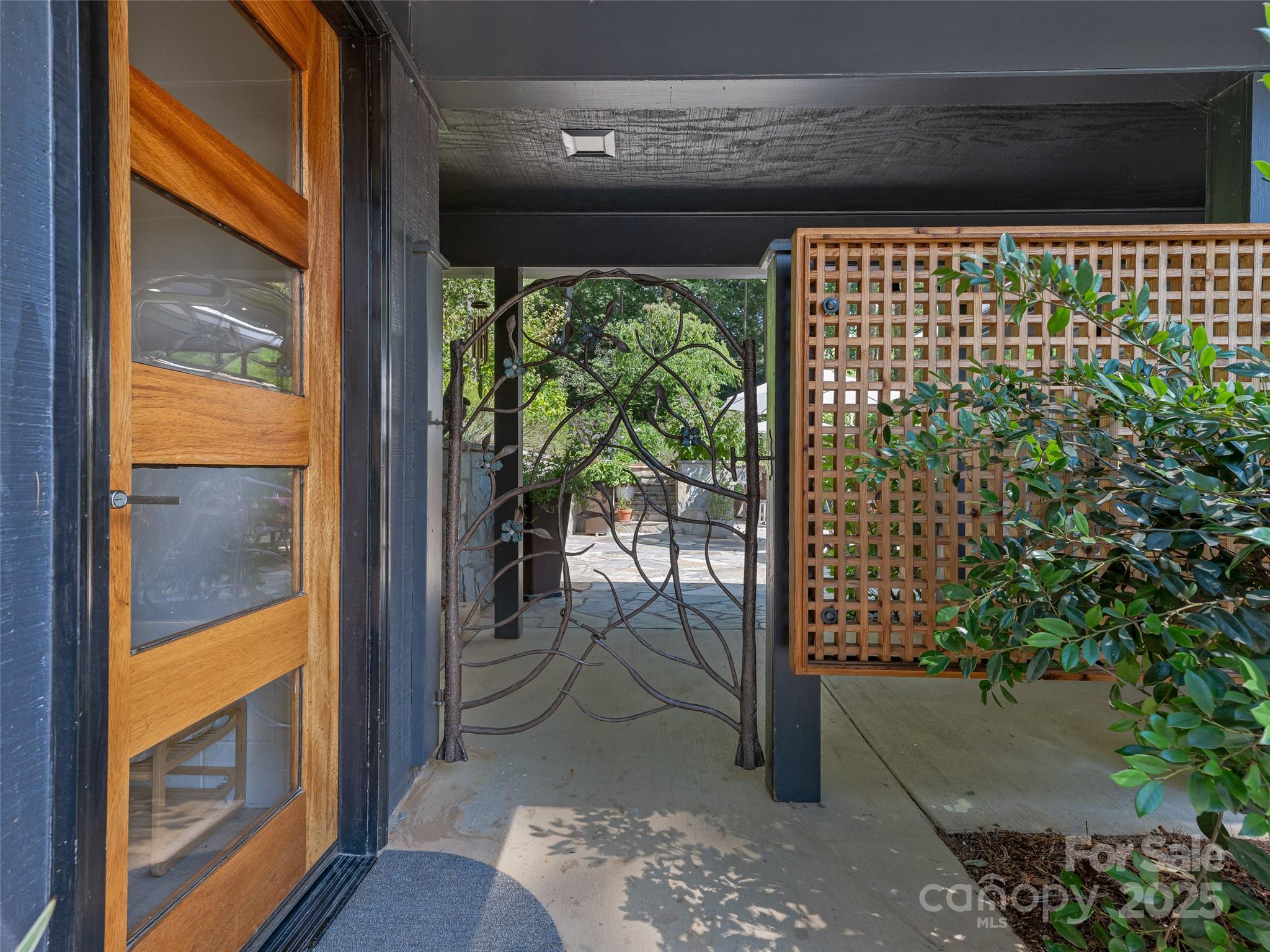 5 Brookside Road Asheville, NC 28803 - Photo 43 of 45 a view of a porch
