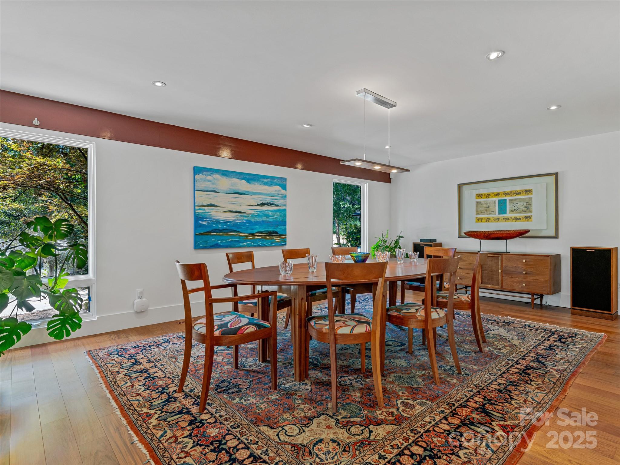5 Brookside Road Asheville, NC 28803 - Photo 9 of 45 a view of a dining room with furniture window and wooden floor