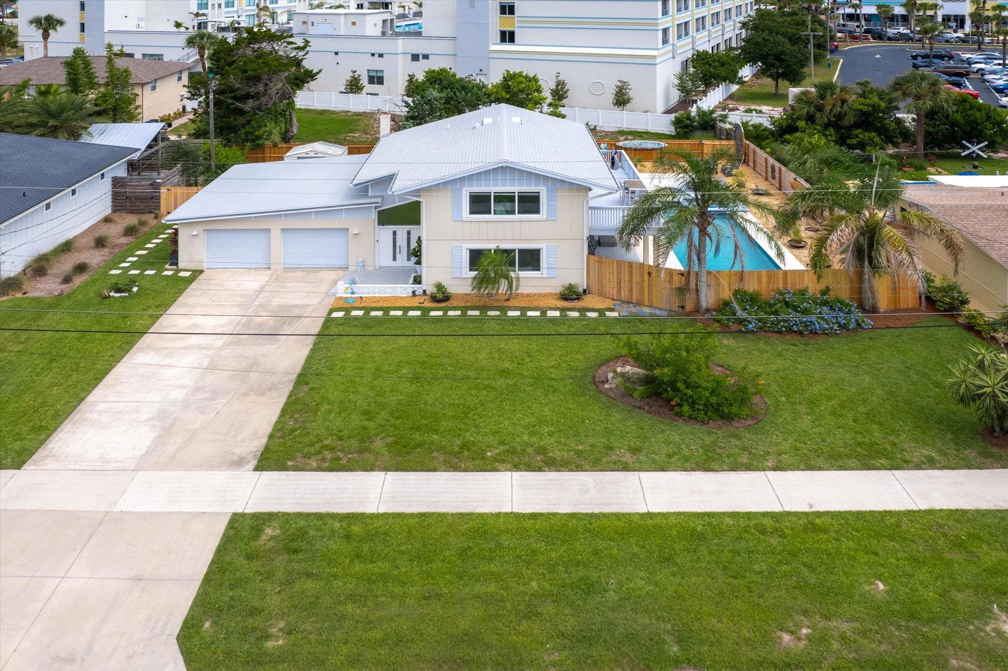 78 Ferrol Road St. Augustine, FL 32084 - Photo 1 of 59 a front view of house with yard and green space