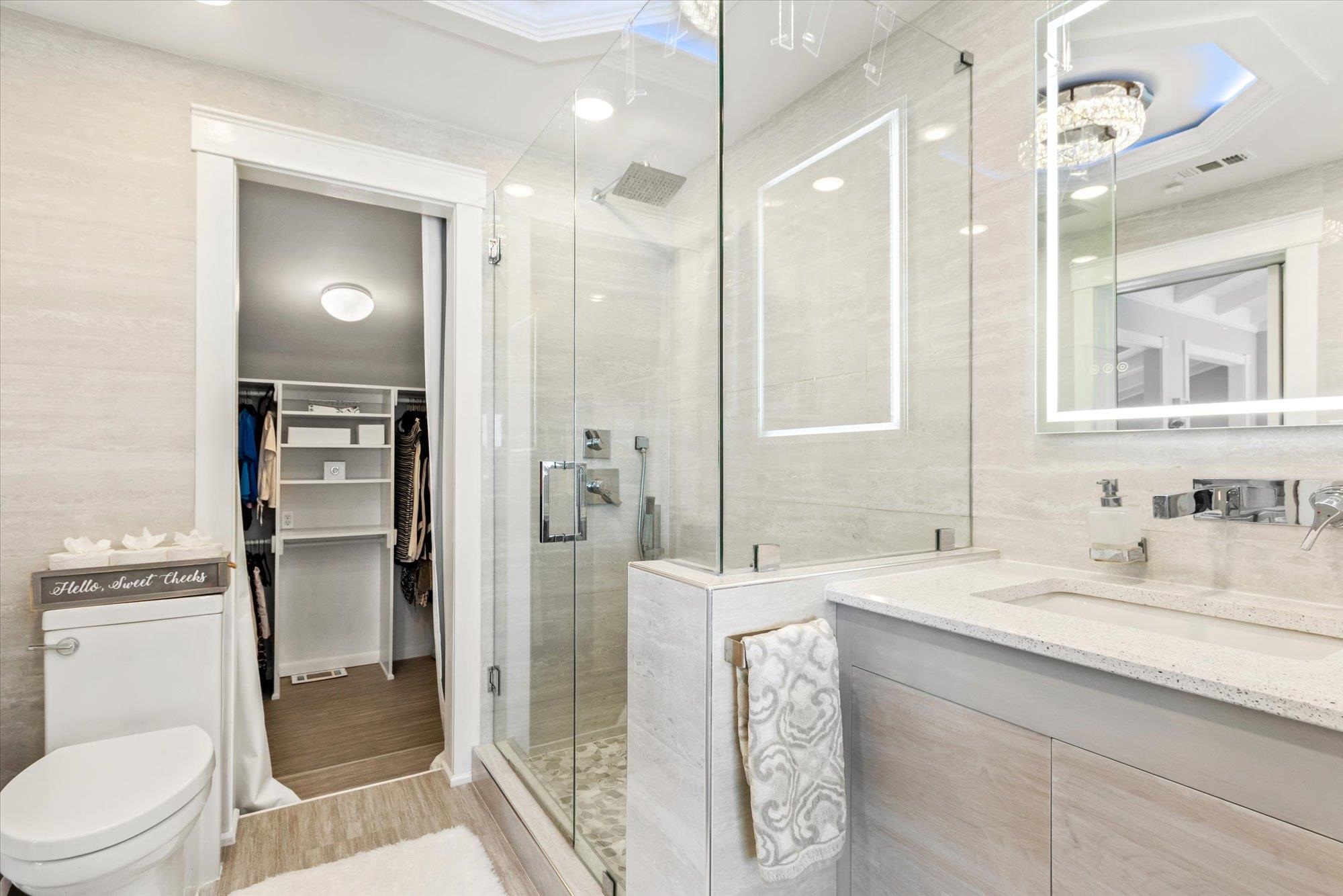 78 Ferrol Road St. Augustine, FL 32084 - Photo 21 of 59 a bathroom with a sink a toilet and shower