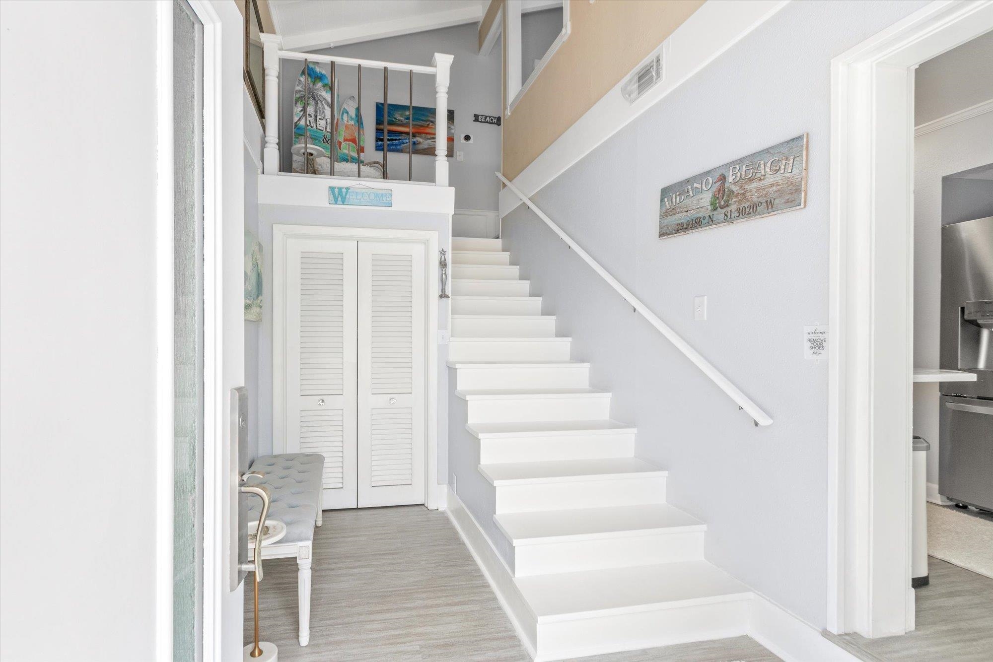 78 Ferrol Road St. Augustine, FL 32084 - Photo 24 of 59 a view of entryway and hall with wooden floor