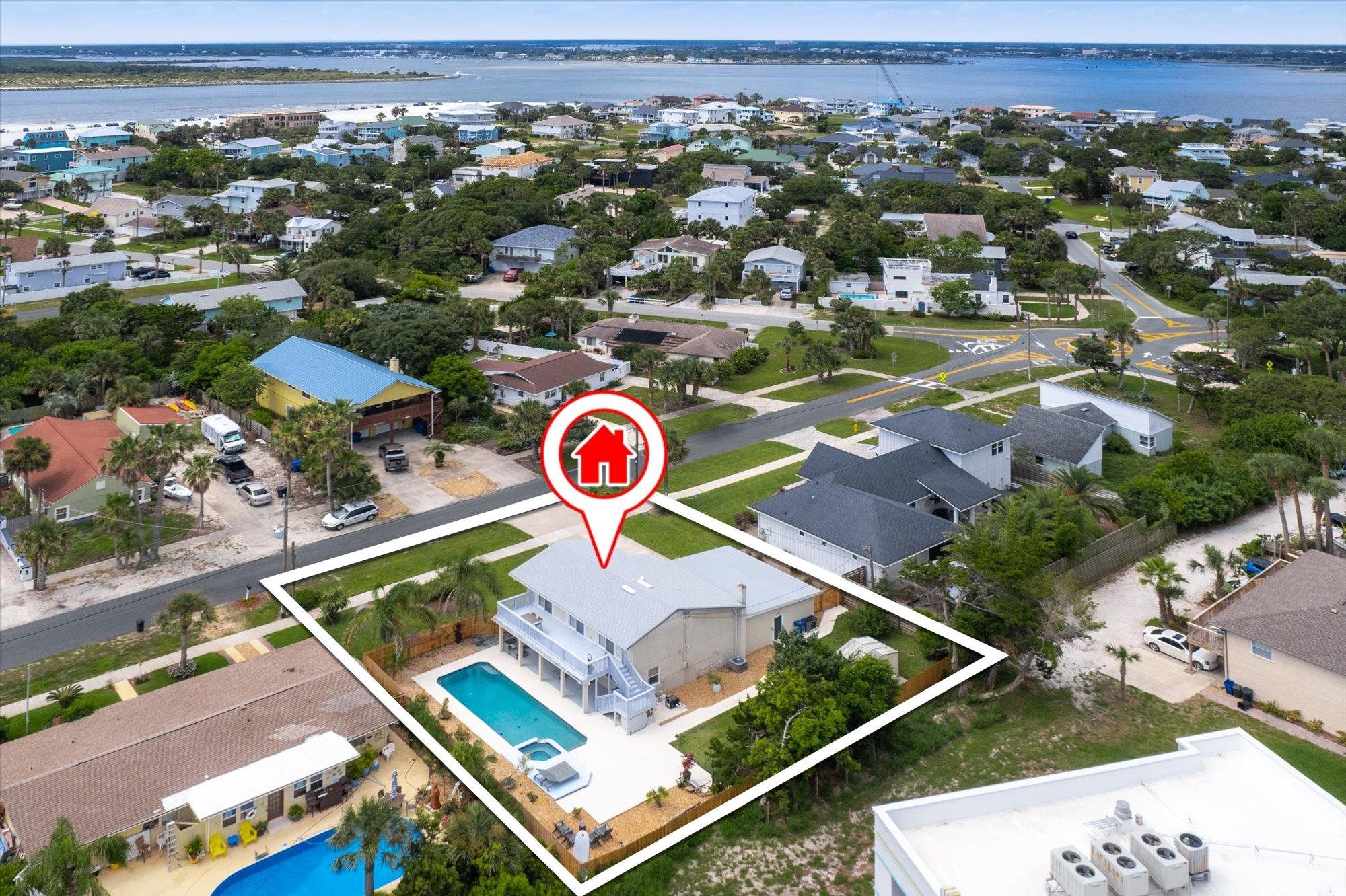 78 Ferrol Road St. Augustine, FL 32084 - Photo 51 of 59 an aerial view of a
